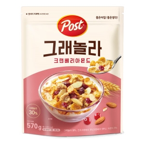 동서식품 포스트 그래놀라 크랜베리 아몬드 570g