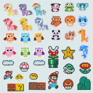 보석십자수 프린세스or마블 아동보석스티커만들기