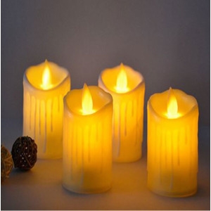 움직이는 LED 양초 캔들 건전지 촛불 흔들리는