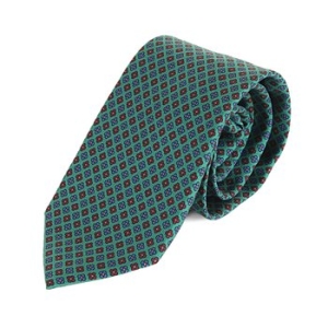 밴브루  나염 모티브 올오버 넥타이 BJSTT1-014-GE