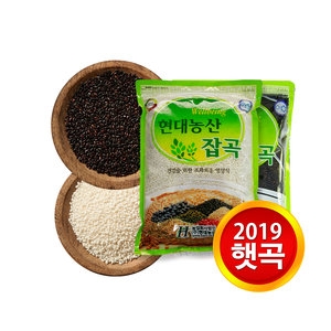 현대농산  2019 찹쌀 1kg + 찰흑미 1kg