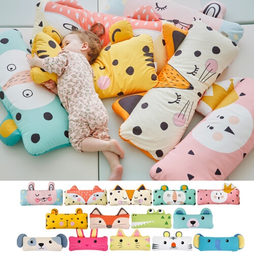 보니타베베 와이드 동물 애착 베개(커버+베개솜 구성)