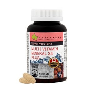 메이플트리 멀티비타민 미네랄 24 플러스 90정