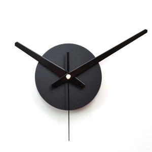 아미공  붙이는벽시계 무소음무브먼트 시계부분-블랙