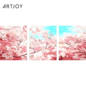 아트조이  DIY 명화그리기 벚꽃하늘 40x50cm