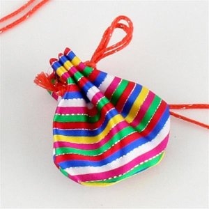 미니보석 복주머니 동전지갑 외국인선물 전통공예품