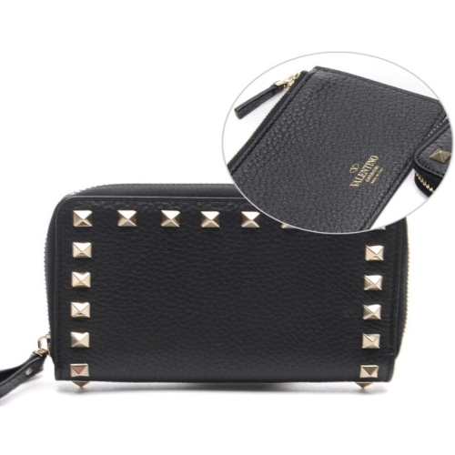 발렌티노 V LOGO 중지갑_RW0P0P79-KZQ-0NO