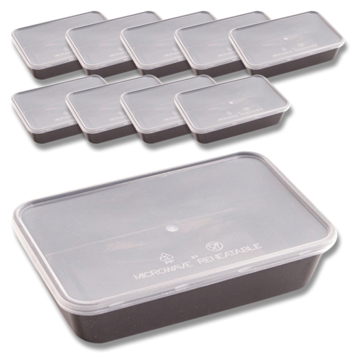 유즈팩  PP 1칸 내열도시락 500A