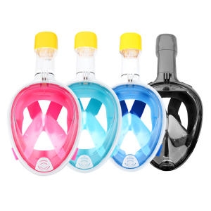 천년인터내셔널  익스트림 풀페이스 스노클 마스크