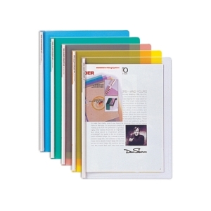 문화산업  A4 레일크리어홀더 F490A-7