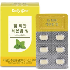  네이처스토리 데일리원 참 착한 레몬밤정 30정 [6개]