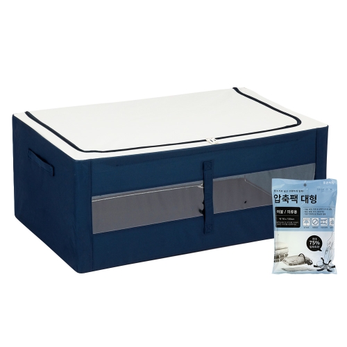 조은리빙  디얼리빙 이불정리함 112L+압축팩