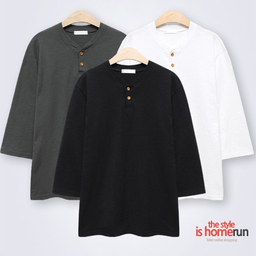 메이드 홈런 플랜 슬라브 7부 헨리넥 RT9301