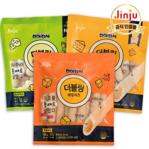 진주햄  천하장사 더블링 소세지 4종 콘스윗치즈