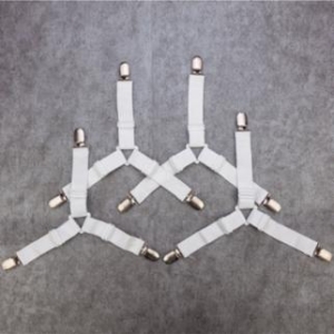 침대시트 고정밴드 Y형 4개 1세트 홀더 집게