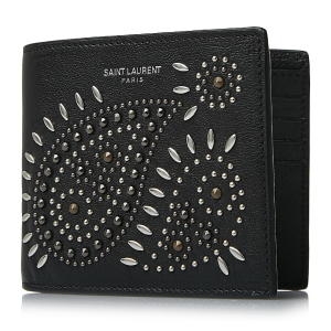 생로랑 클래식 이스트 웨스트 스터드 월렛 361320 03WJ6 1000 생 로랑