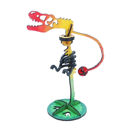 무게중심 균형놀이 티라노사우르스 만들기 입체퍼즐-모