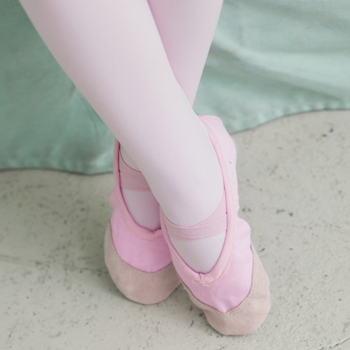 핑크 베이직 아동용 발레 슈즈 주니어 발레복 용품