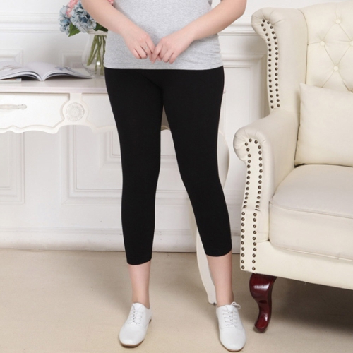 OA7233 빅사이즈 시보리 모달 7부 레깅스 XL-3XL