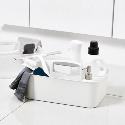 코멧  홈 리빙 주방 욕실 인테리어 소품정리 핸들 바스켓