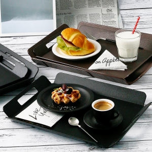 카멜 논슬립쟁반 손잡이형