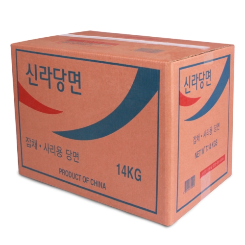 제이푸드  신라 당면14kg 잡채 사리 벌크 대용량 업소용