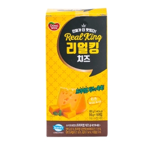 동원F&B 리얼킹 치즈 소시지 55g[48개]
