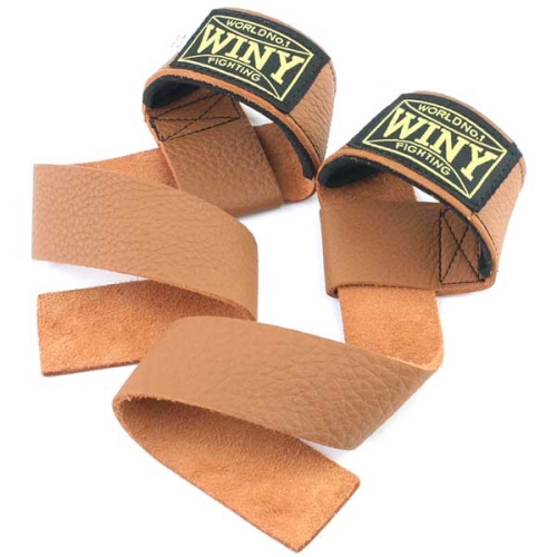 위니 3구헬스장갑 초경량 손목강화 가죽 고리장갑