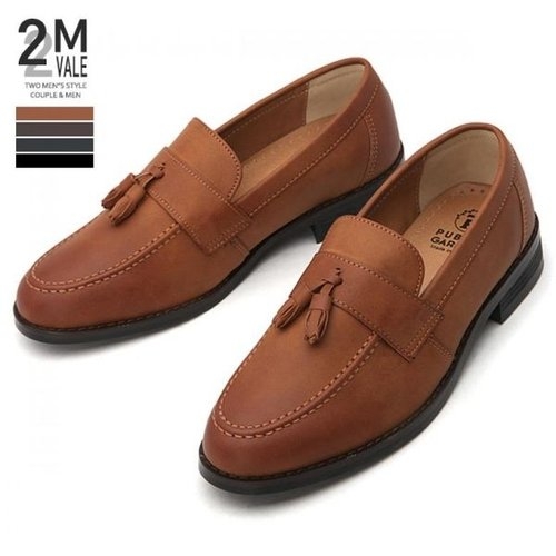 투엠베일 방울장식 남성로퍼 구두 2MV2852 오가게-트렌드한 데일리룩 매일 업뎃