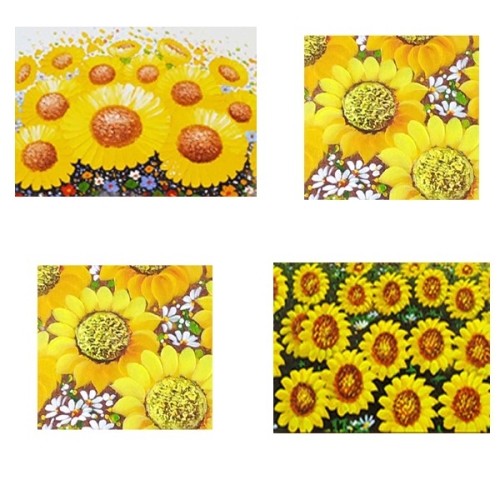동아화랑  부자되는 해바라기 꽃 그림 액자 유화그림 현관