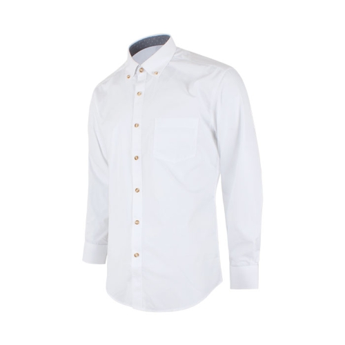 레디핏 우드 텍스쳐 버튼 레귤러 셔츠 S1002