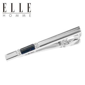 엘르옴므 ELLE HOMME 넥타이핀-블루골드바