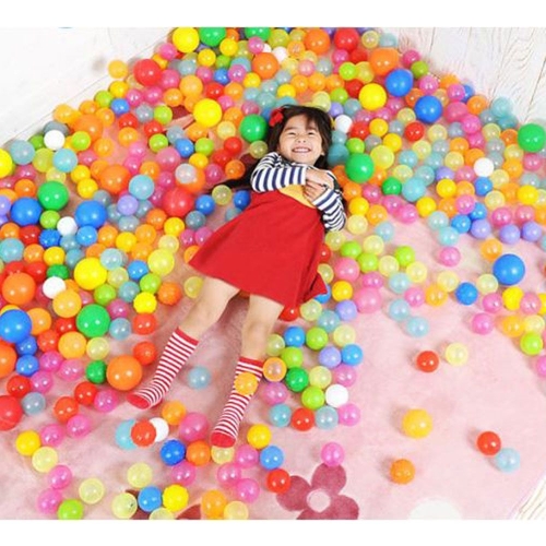 KC인증 오색볼풀공 200p 칼라/파스텔 영유아놀