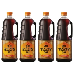  샘표 양조간장 501 1.8L [4개] 상품이미지