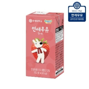  딸기맛 연세우유 190ml[48개]