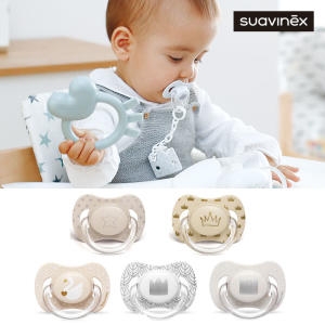 스와비넥스 화이트컬렉션 노리개 젖꼭지 6개월이상 (실리콘)