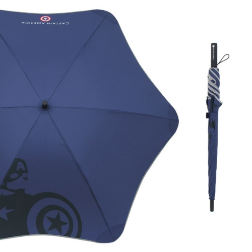 오키즈 캡틴아메리카 장우산 70심플로고실루엣-10017 M0377