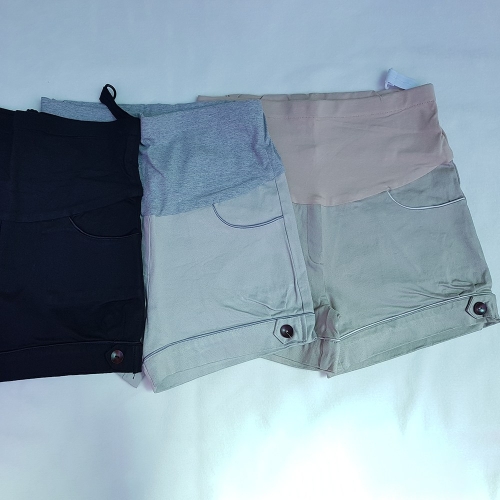 임산부반바지 임부복 복대반바지 임산부3부