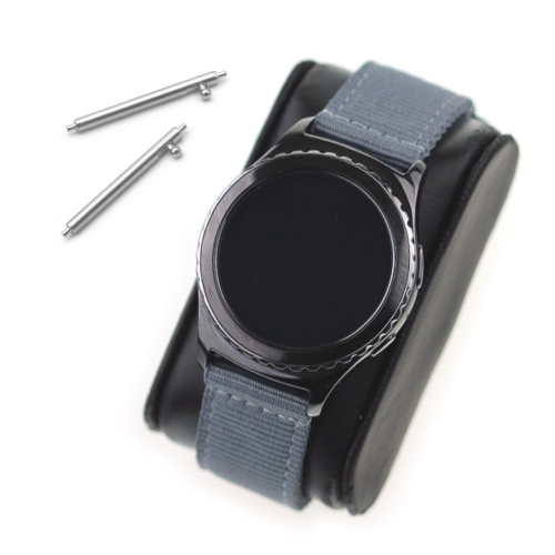 SC_KYS04GR 기어S2클래식 자동연결봉 그레이 나토밴드