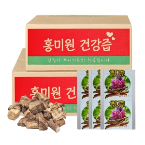 홍미원 칡즙 건칡즙1박스100포 2박스+10포추가 국내산칡 100