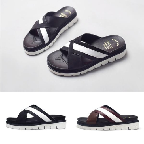 브룸 남자신발 남성샌들 슬리퍼 쪼리 DS-NQ특허지압슬리퍼