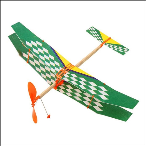 플라이어 쌍날개 고무동력기