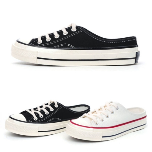 애슬릿 데님 남성 뮬 스니커즈 블로퍼