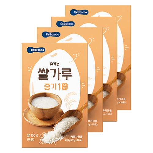 베베쿡 쌀가루 중기1 20g x 10포