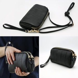 홀릭 소가죽 미니 크로스백 미니백 여권 가방 보조