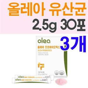  아주약품 올레아 프로바이오틱스 2.5g 30포[3개]