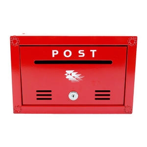 POST 미니우체국 우체통 소 철제 소식함 우편함