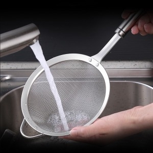 SSGP  스텐 면국자 망국자 짜장라면 비빔국수 물빠짐 한방에 끝 거름망 면 스파게티 국수 거름국자