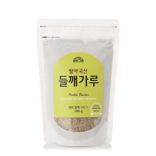 오가닉스토리 발아 국산 들깨가루 200g