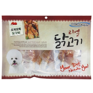 펫더맨 리얼 닭고기 오독오독 닭갈비 300g[10개]